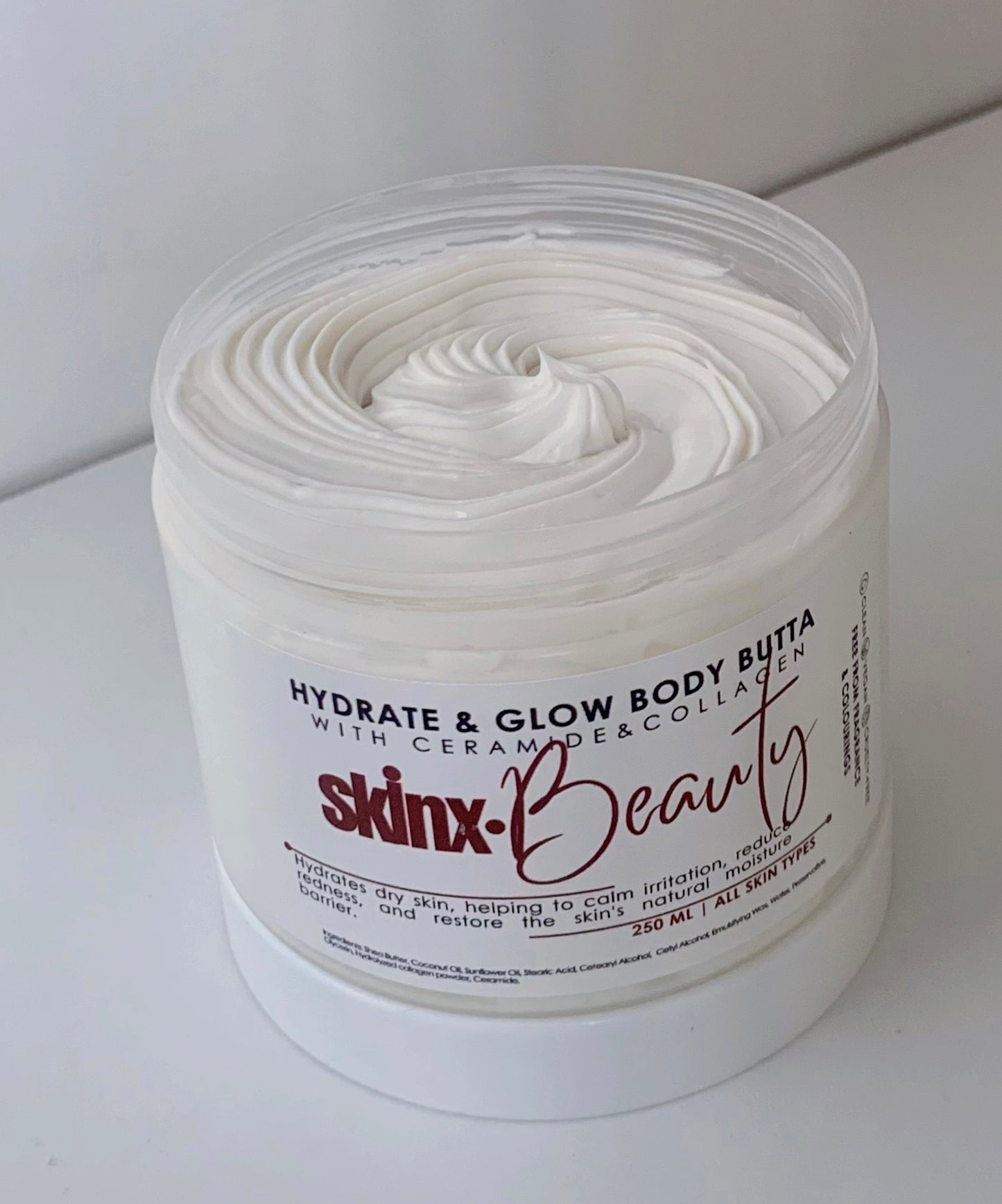 Hydrate & Glow Body Butta With Ceramide & Collagen