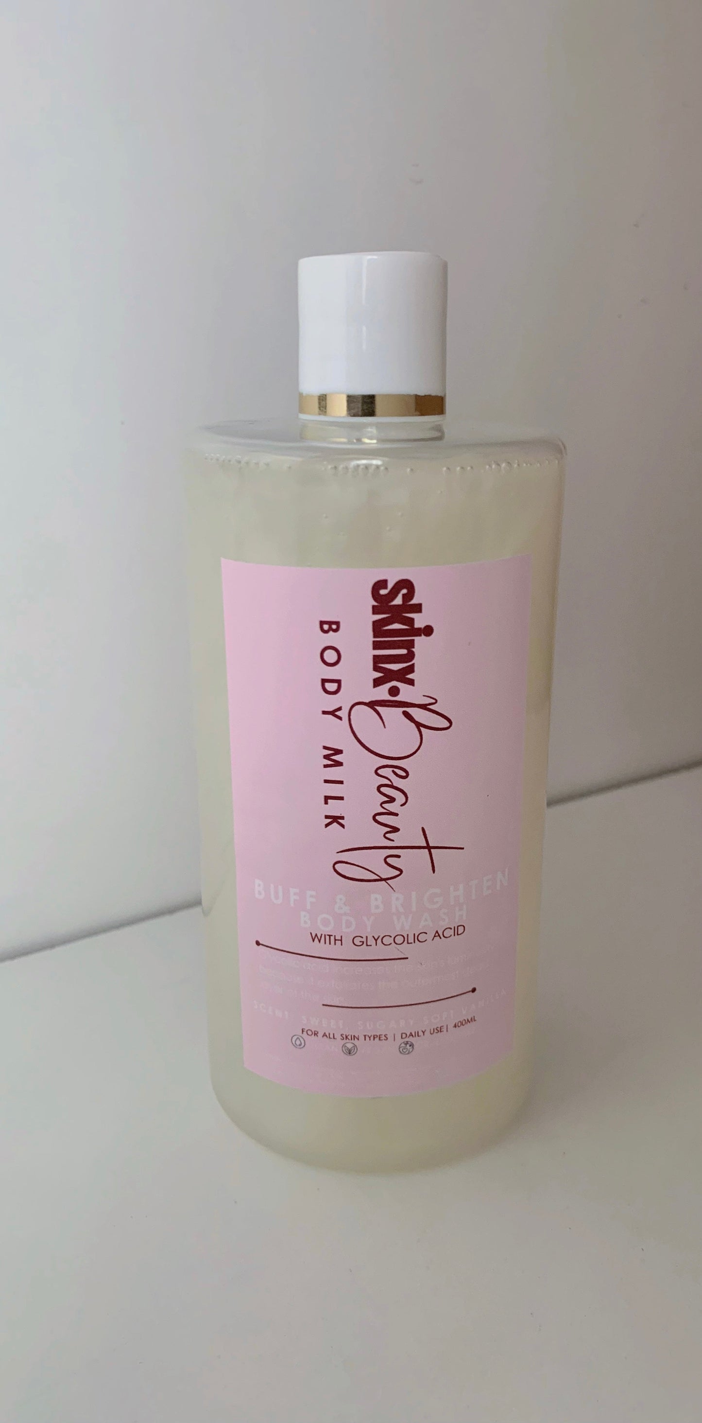 Buff & Brighten Body Wash with Glycolic Acid
