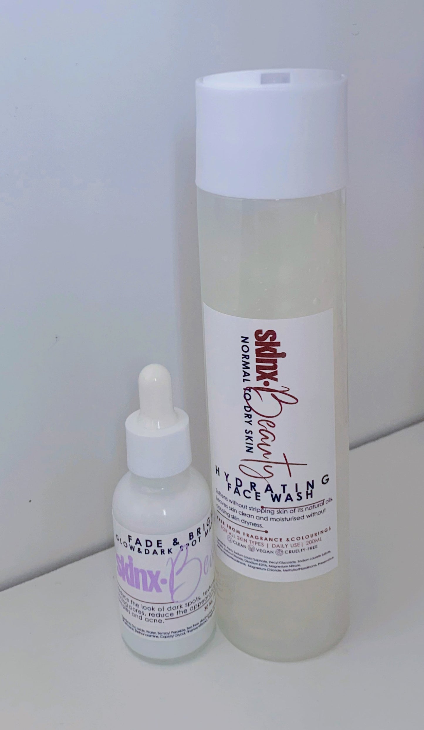Dark spots & dull, textured skin duo