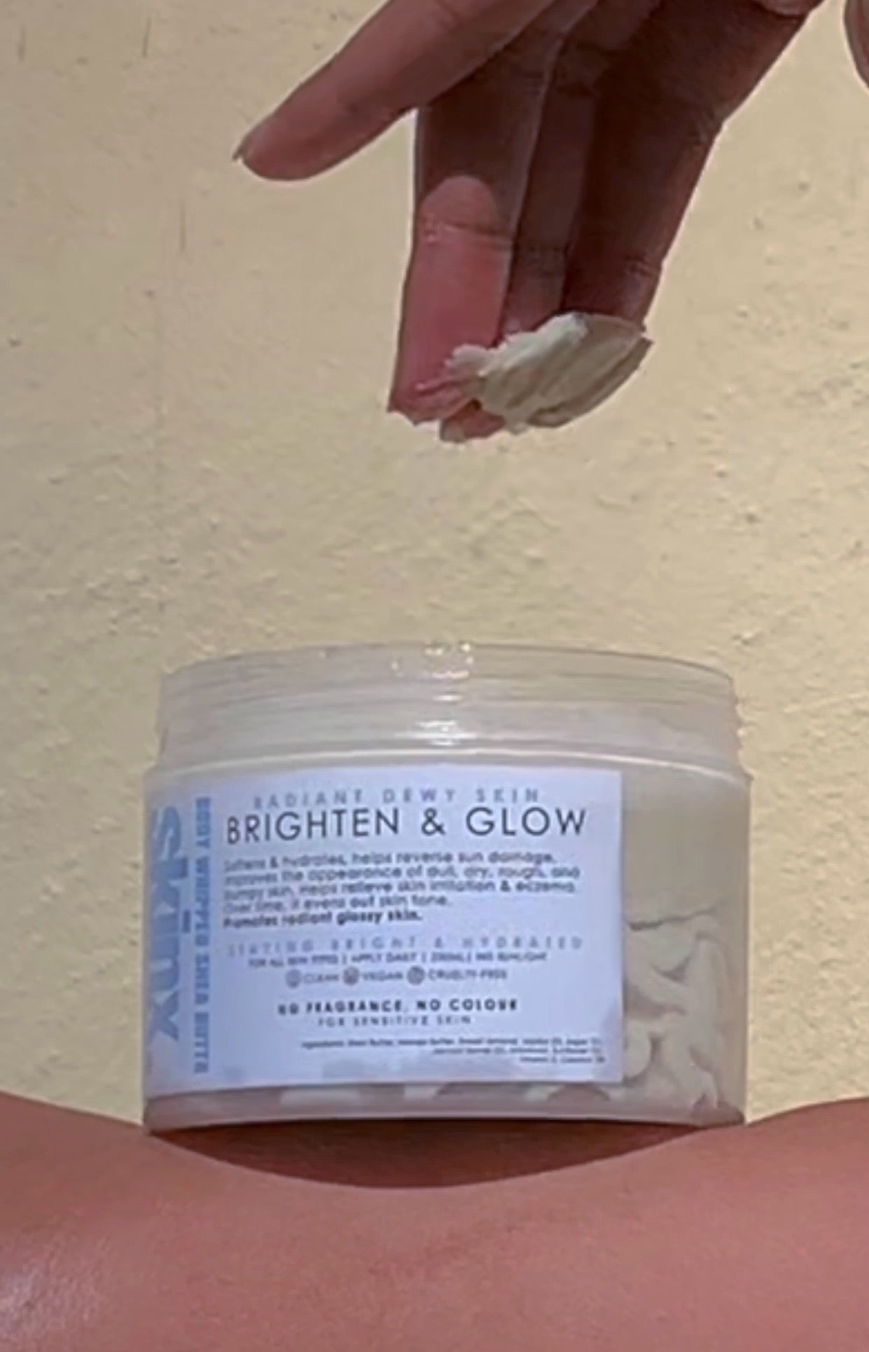 Brighten & Glow Whipped Butta For Sensitive skin