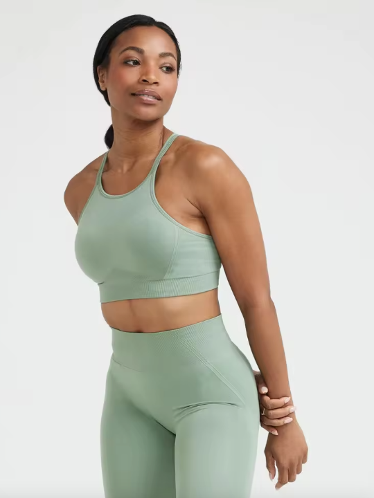 Seamless breathable bra & leggings