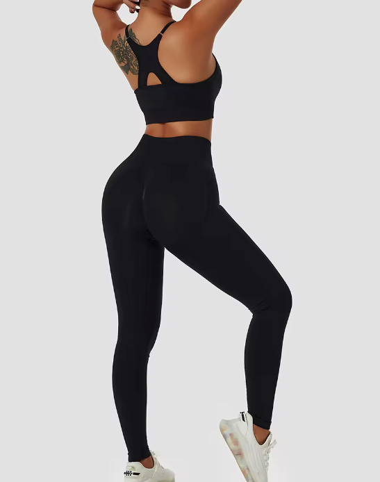 Seamless breathable bra & leggings