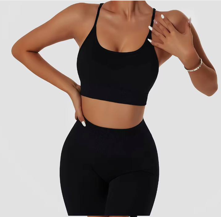 Seamless breathable bra & leggings